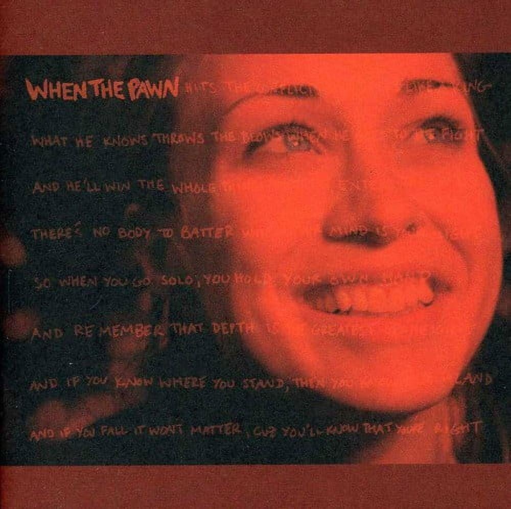 FIONA APPLE "WHEN THE PAWN" CD