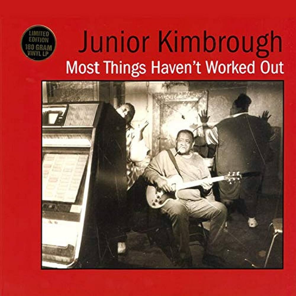 JUNIOR KIMBROUGH "MOST THINGS HAVEN'T WORKED OUT" VINYL LP