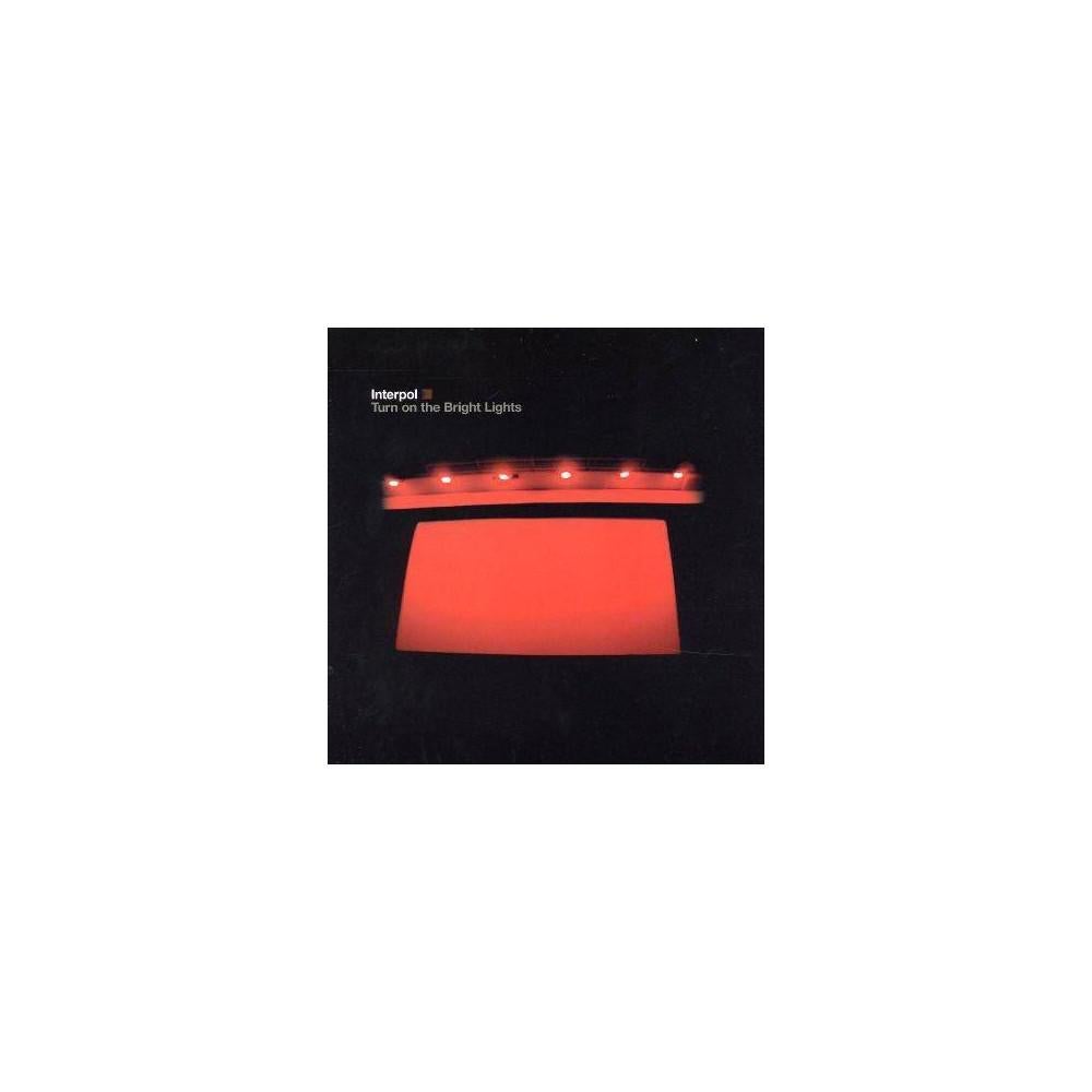 INTERPOL "TURN ON THE BRIGHT LIGHTS" CD