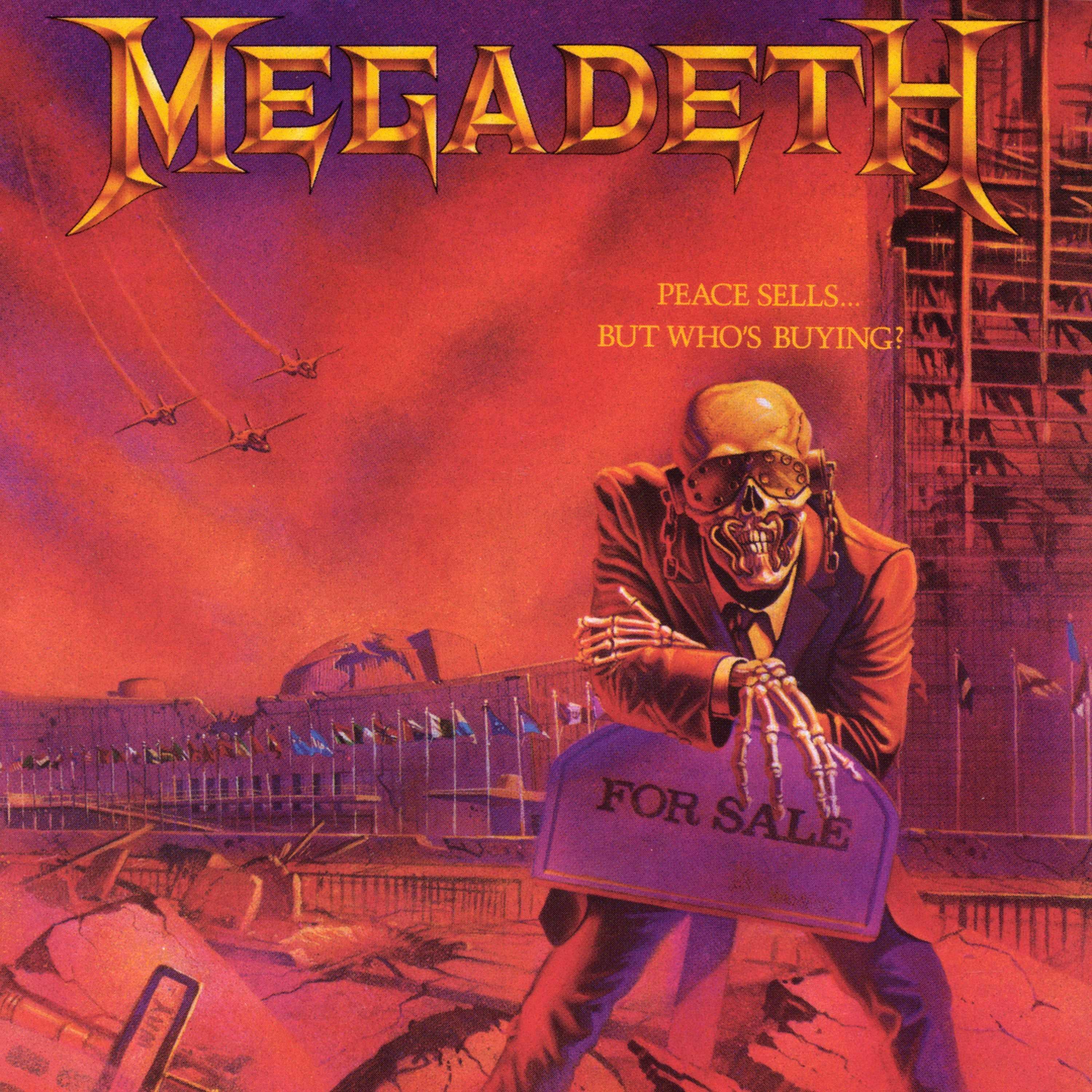 MEGADETH "PEACE SELLS... BUT WHO'S BUYING?" VINYL LP