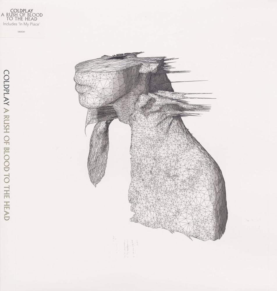 COLDPLAY "A RUSH OF BLOOD TO THE HEAD" VINYL LP