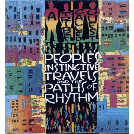 A TRIBE CALLED QUEST "PEOPLES' INSTINCTIVE TRAVELS & THE PATHS OF RHYTHM" VINYL 2LP
