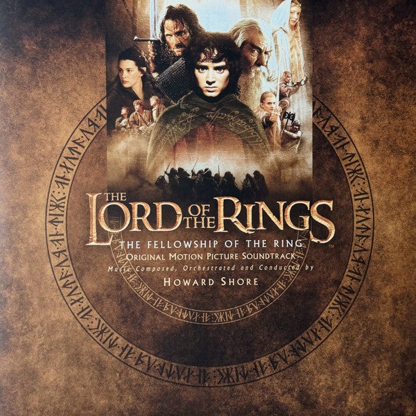 HOWARD SHORE "THE LORD OF THE RINGS: FELLOWSHIP OF THE RINGS (ORIGINAL MOTION PICTURE SOUNDTRACK" VINYL LP