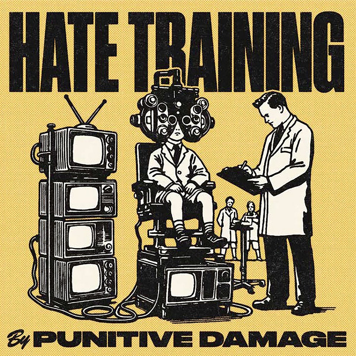 PUNITIVE DAMAGE "HATE TRAINING" VINYL LP