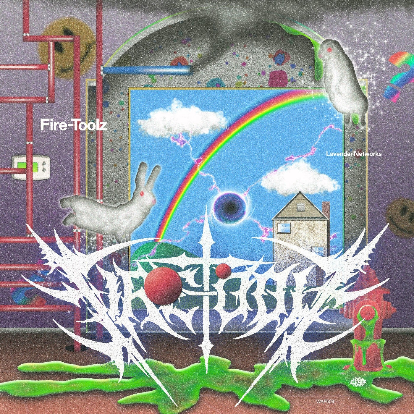 FIRE TOOLZ "LAVENDER NETWORKS" VINYL LP