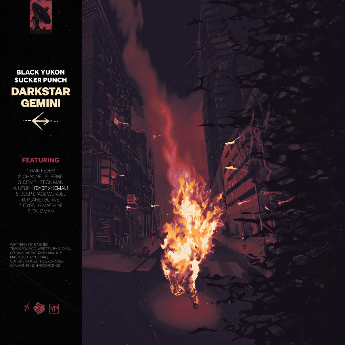 BLACK YUKON SUCKER PUNCH "DARKSTAR GEMINI" VINYL LP