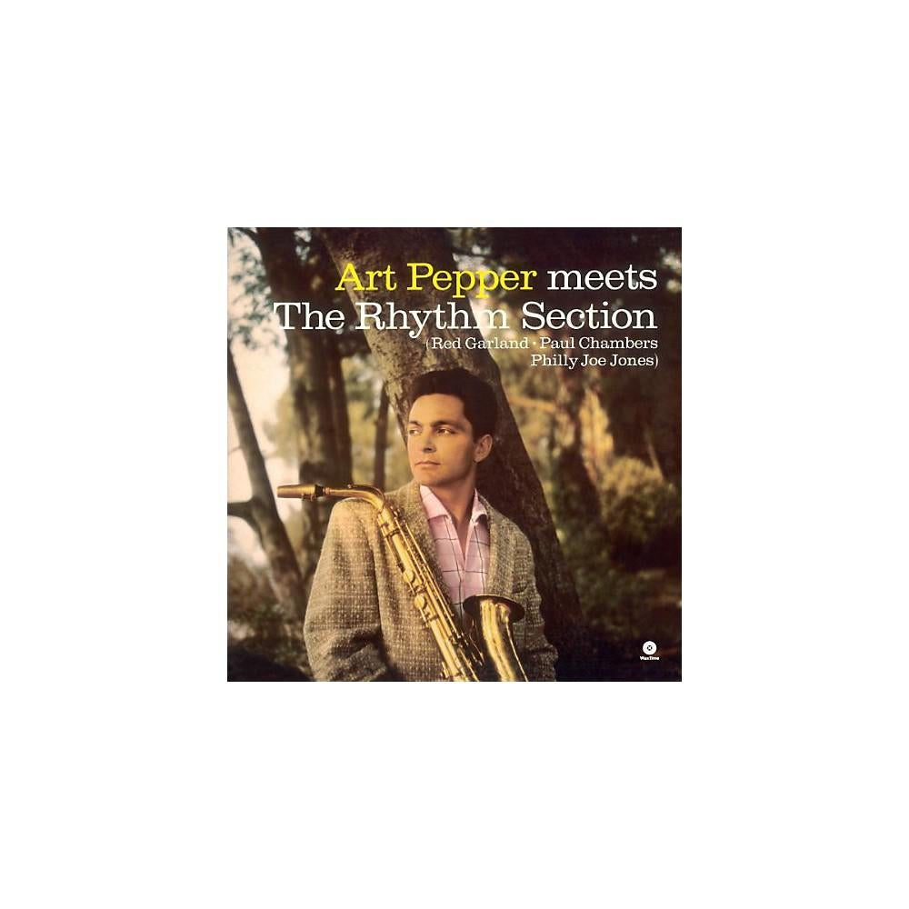 ART PEPPER "MEETS THE RHYTHM SECTION" VINYL LP