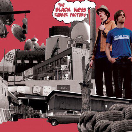 BLACK KEYS, THE "RUBBER FACTORY" VINYL LP