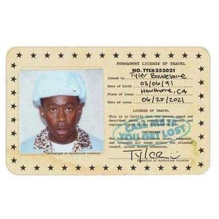 TYLER THE CREATOR "CALL ME IF YOU GET LOST" CD