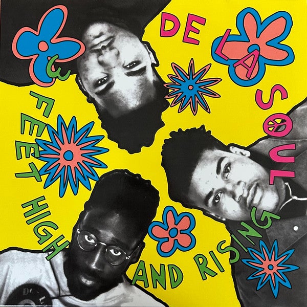 DE LA SOUL "3 FEET HIGH AND RISING" VINYL 2LP