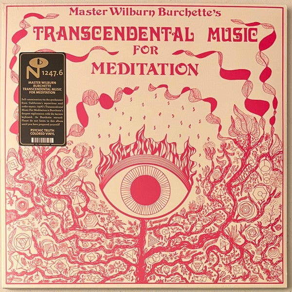 MASTER WILBURN BURCHETTE "TRANSCENDENTAL MUSIC FOR MEDITATION" VINYL LP